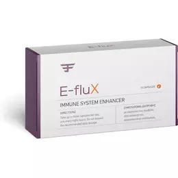 Genomed E-fluX Συμπλήρωμα για την Ενίσχυση του Ανοσοποιητικού 10 κάψουλες