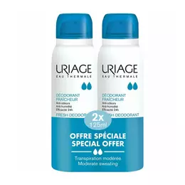 Uriage Eau Thermale Fresh Αποσμητικό 24h σε Spray 2x125ml