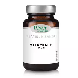 Power Of Nature Platinum Range Vitamin E 400iu 30 κάψουλες