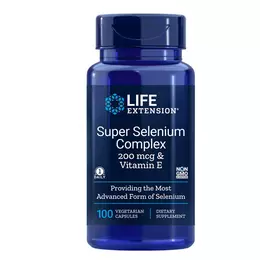 Life Extension Super Selenium Complex 200mcg & Vitamin E 100 φυτικές κάψουλες