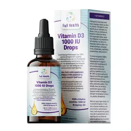 Full Health Vitamin D3 1000 IU Drops 50ml