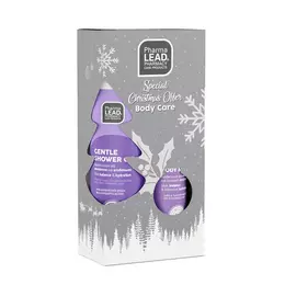 Pharmalead Gentle Christmas Promo Box Gentle Shower Gel 500ml & Gentle Body Milk 250ml