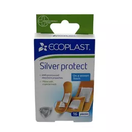 Ecoplast Silver Protect Σετ Επιθεμάτων με Άργυρο 16 τμχ