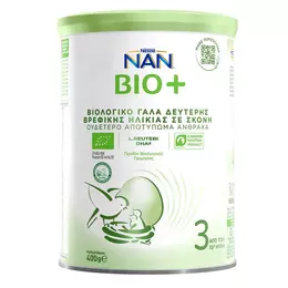 Nestle Γάλα σε Σκόνη Nan Bio 3 12m+ 400gr