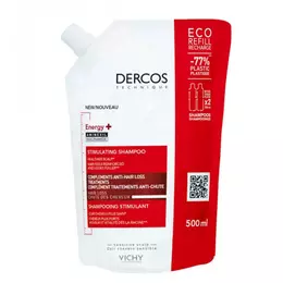 Vichy Dercos Energy+ Σαμπουάν κατά της Τριχόπτωσης για Όλους τους Τύπους Μαλλιών  Eco Refill  500ml