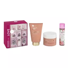 Panthenol Extra Σετ Love Limited Edition με Bare Skin 3in1 Cleanser 200ml, Body Mousse 230ml & Mist Rose Powder 100ml
