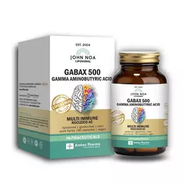 John Noa Cabax 500 Gamma Aminobutyric Acid Ειδικό Συμπλήρωμα Διατροφής 90 κάψουλες