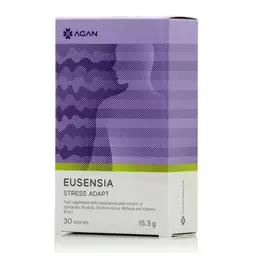 Agan Eusensia Stress Adapt Συμπλήρωμα για το Άγχος 30 φυτικές κάψουλες