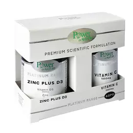 Power Health Classics Platinum Range Zinc Plus D3 15mg/2000iu 30 ταμπλέτες & Vitamin C 1000mg 20 ταμπλέτες