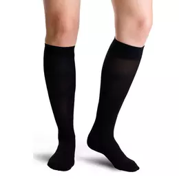 Varisan Fashion Κάλτσες Κάτω Γόνατος Διαβαθμισμένης Συμπίεσης 18-21 mmHg Μαύρες