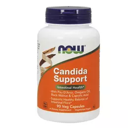 Now Foods Candida Support (Clear) 90 φυτικές κάψουλες