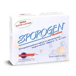 Bionat Sporogen Bustine Προβιοτικά 10 φακελίσκοι