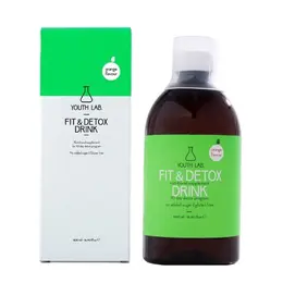 Youth Lab. Fit & Detox Drink Συμπλήρωμα για Αδυνάτισμα Πορτοκάλι 500ml