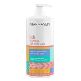 Pharmasept Παιδικό Σαμπουάν & Αφρόλουτρο σε Μορφή Gel 1000ml