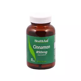 Health Aid Cinnamon 850mg 30 Caps