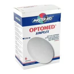 Master Aid Optomed Simplex 6 Οφθαλμικές Γάζες