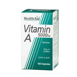 Health Aid Vitamin A 5000 I.U. 100 Tabs