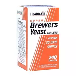Health Aid Super Brewers Yeast 1800mg 240caps