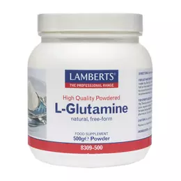 Lamberts L- Glutamine 500 mg 500gr Powder