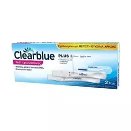 Clearblue Τεστ Εγκυμοσύνης Διπλό 2 τεμ