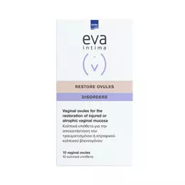Intermed Eva intima Restore Vaginal  Κολπικά Υπόθετα PH 3,8  x 10
