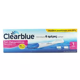 Clearblue Early Τεστ Εγκυμοσύνης Πρόωρης Ανίχνευσης 1 τεμ