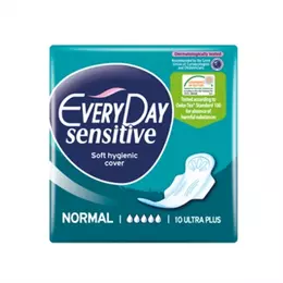 Every Day Σερβιέτες Sensitive Normal Ultra Plus 10 τεμ