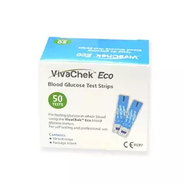 VivaChek Eco Blood Glucose Test Strips 50 τεμ