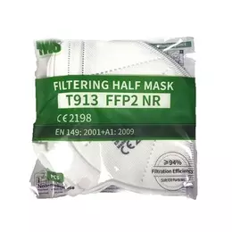 TWS Filtering Half Mask FFP2 NR με Ενσωματωμενο Κλιπ Μυτης απο Σφουγγαρι 1000 τεμ		