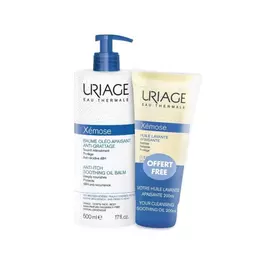 Uriage Xemose Set Xemose Anti Itch Soothing Balm 500ml & ΔΩΡΟ Cleansing Soothing Oil 200ml