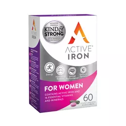 Active Iron For Women 30 ταμπλέτες + 30 κάψουλες