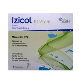 Cross Pharmaceuticals Izicol Junior 20 x 6gr
