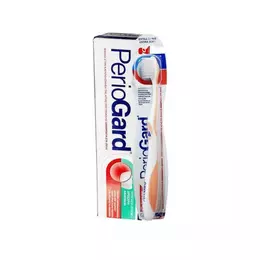 Colgate PerioGard Οδοντόβουρτσα Extra Soft Λευκό - Σομόν & Periogard Οδοντόκρεμα 75ml