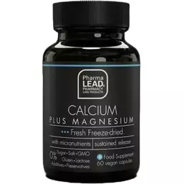 Pharmalead Calcium Plus Magnesium 60 φυτικές κάψουλες
