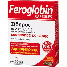 Vitabiotics Feroglobin Slow Release 30κάψουλες