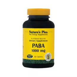 Nature's Plus Paba 1000mg 60 ταμπλέτες