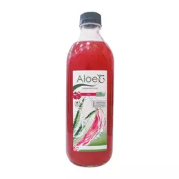 Genomed Aloe G Πόσιμη Γέλη Αλόης 1000ml Ρόδι