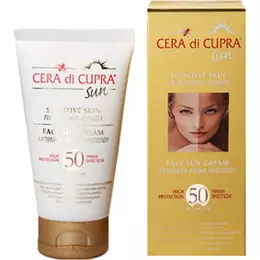 Cera Di Cupra Sun Face Cream SPF50 Αντιηλιακό Προσώπου 75ml
