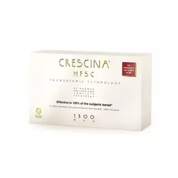 Labo Complete Treatment Crescina HFSC 100% 1300 Αμπούλες Μαλλιών κατά της Τριχόπτωσης για Άνδρες 10+10x3.5ml