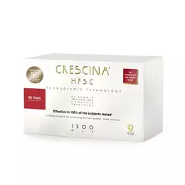 Crescina Transdermic HFSC Complete Man 1300, 20+20 Φιαλίδια με Έκτπωση 50% στο 2ο Προϊόν