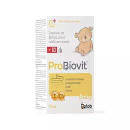 Uplab Pharmaceuticals ProBiovit + D3 Προβιοτικά για Παιδιά και Βρέφη 10ml
