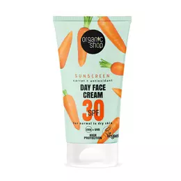 Organic Shop Sunscreen Carrot & Antioxidant SPF30 50ml