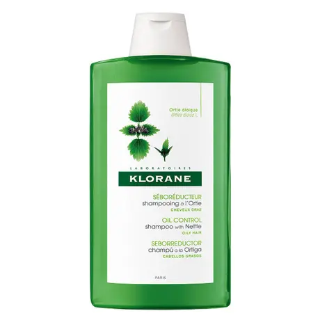 Klorane Ortie Nettle Oil Control Σαμπουάν Όγκου για Λιπαρά Μαλλιά 400m