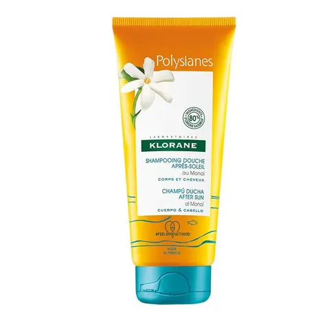 Klorane Polysianes Gel Douche Apres Soleil 200ml