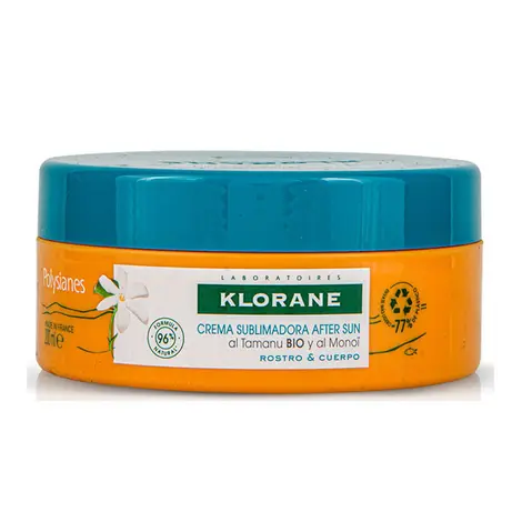 Klorane Polysianes After Sun Κρέμα για Πρόσωπο και Σώμα 200ml
