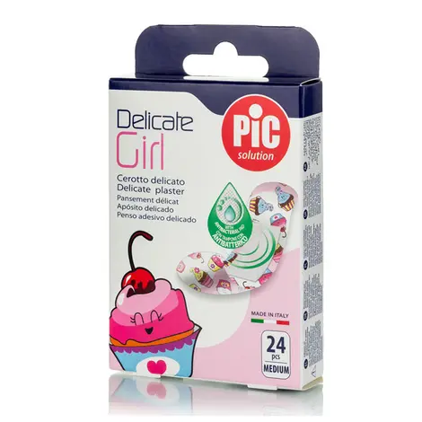 PiC Solution Delicate Girl Παιδικά Αυτοκόλλητα Επιθέματα 72x19cm 20τμχ