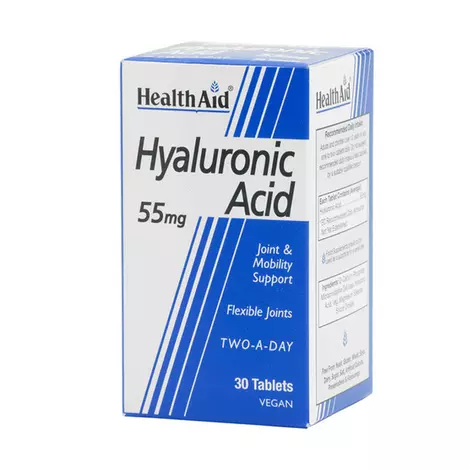 Health Aid Acid Hyaluronic 55mg 30 tabs