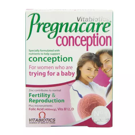 Vitabiotics Pregnacare Conception 30 tabs