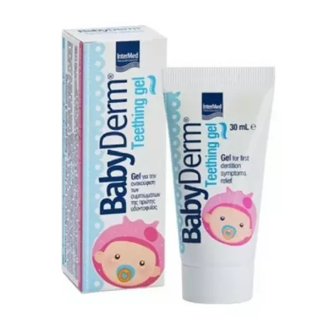 Intermed Babyderm Teething Gel Προϊόν για Ανακούφιση Ούλων 30ml 3m+